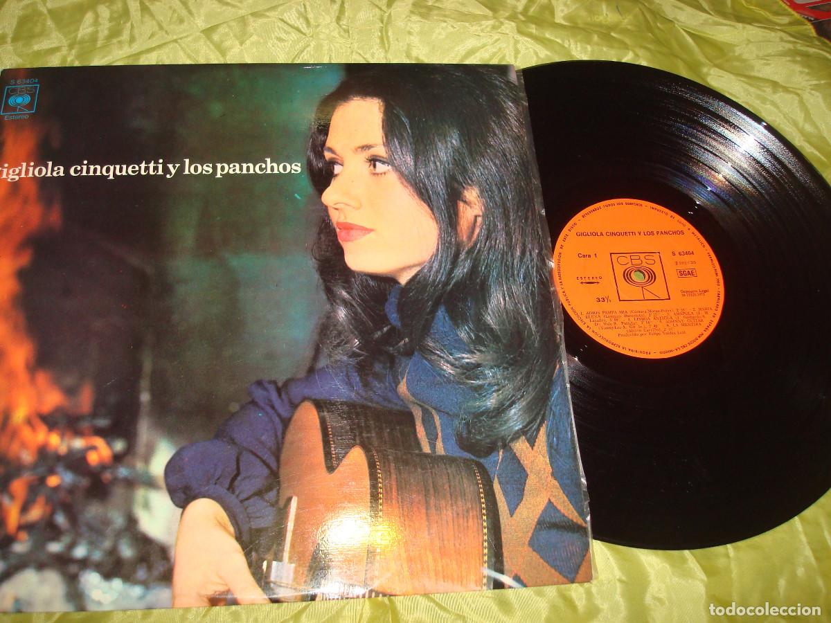 Discos de vinilo: GIGLIOLA CINQUETTI Y LOS PANCHOS. CBS, 1972. SPAIN. IMPECABLE(#) - Foto 1
