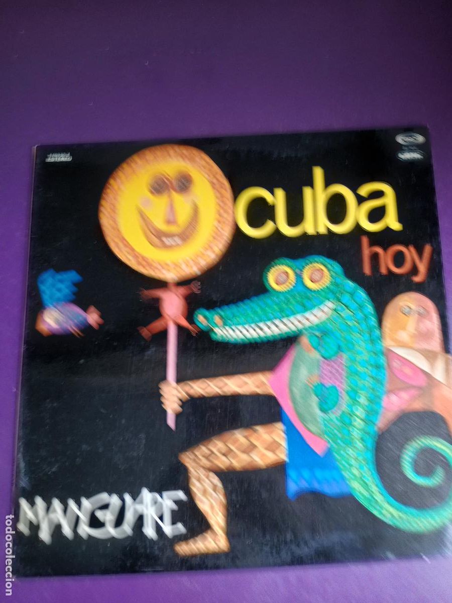 Discos de vinilo: Manguare &lrm;&ndash; Cuba Hoy - LP MOVIEPLAY GONG 1977 - FOLK 70'S, SIN ESTRENAR