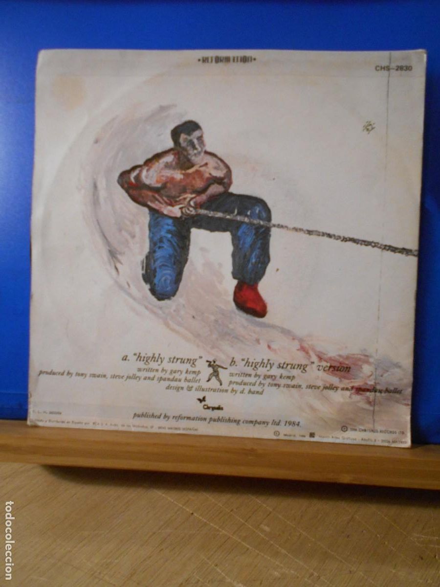 Discos de vinilo: Spandau Ballet, highly strung. 7&rdquo;. - Foto 2