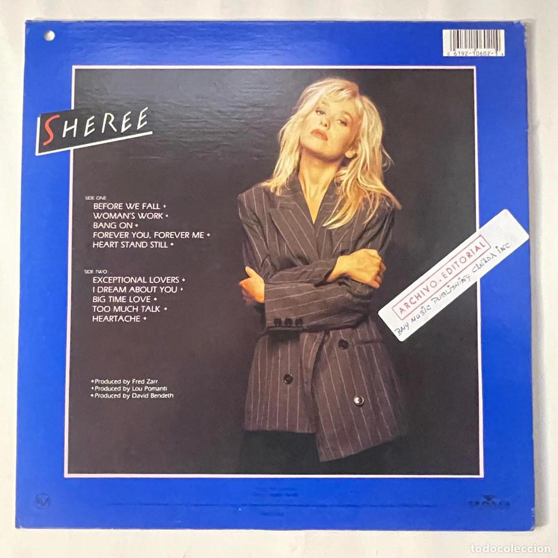 Discos de vinilo: SHEREE / SHEREE / LP RCA 1989 / CANADA - Foto 2