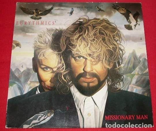 Discos de vinilo: Eurythmics maxi Missionary man VG++ EX - Foto 1