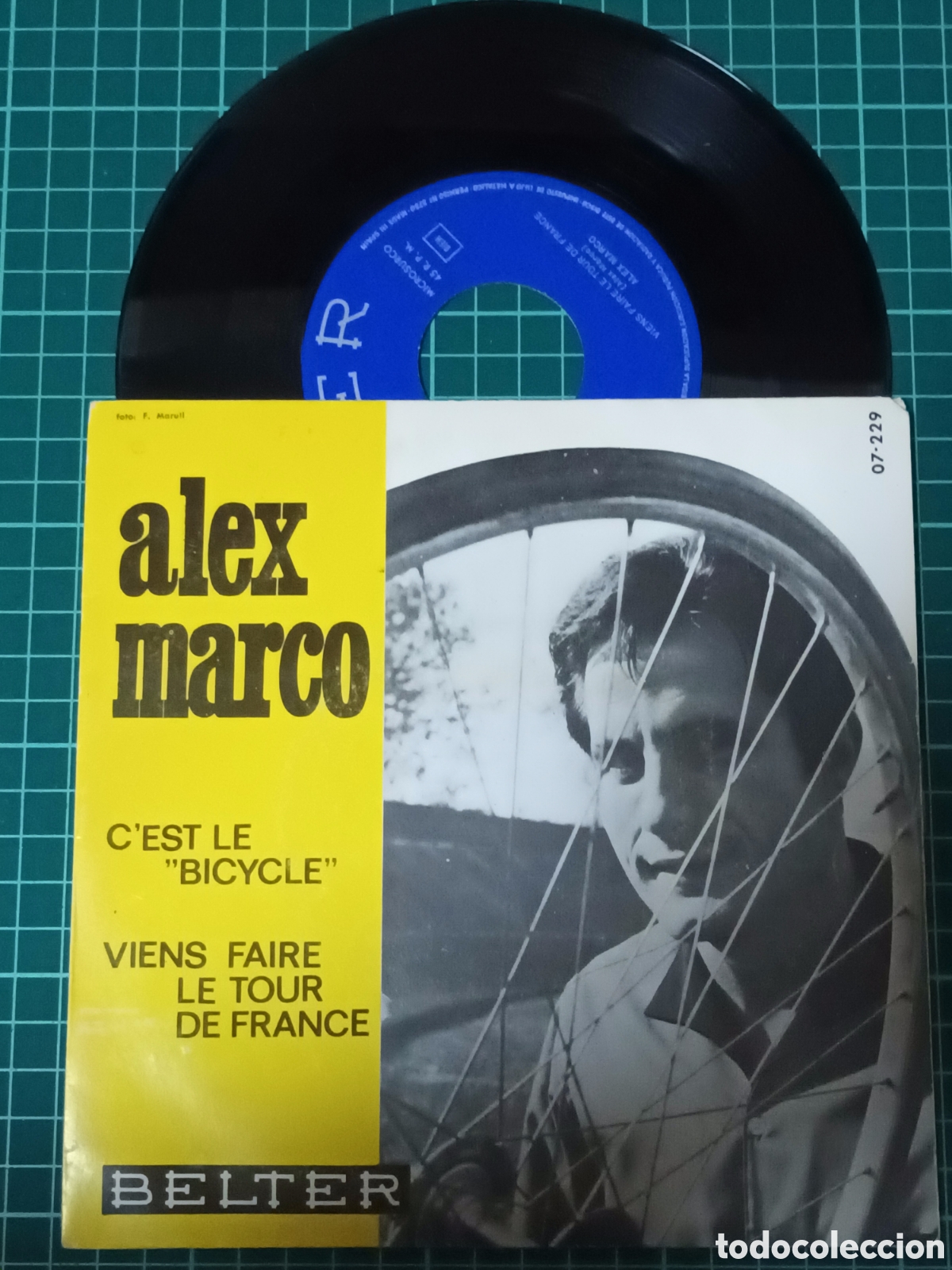 Discos de vinilo: Alex Marco single musical - Foto 1