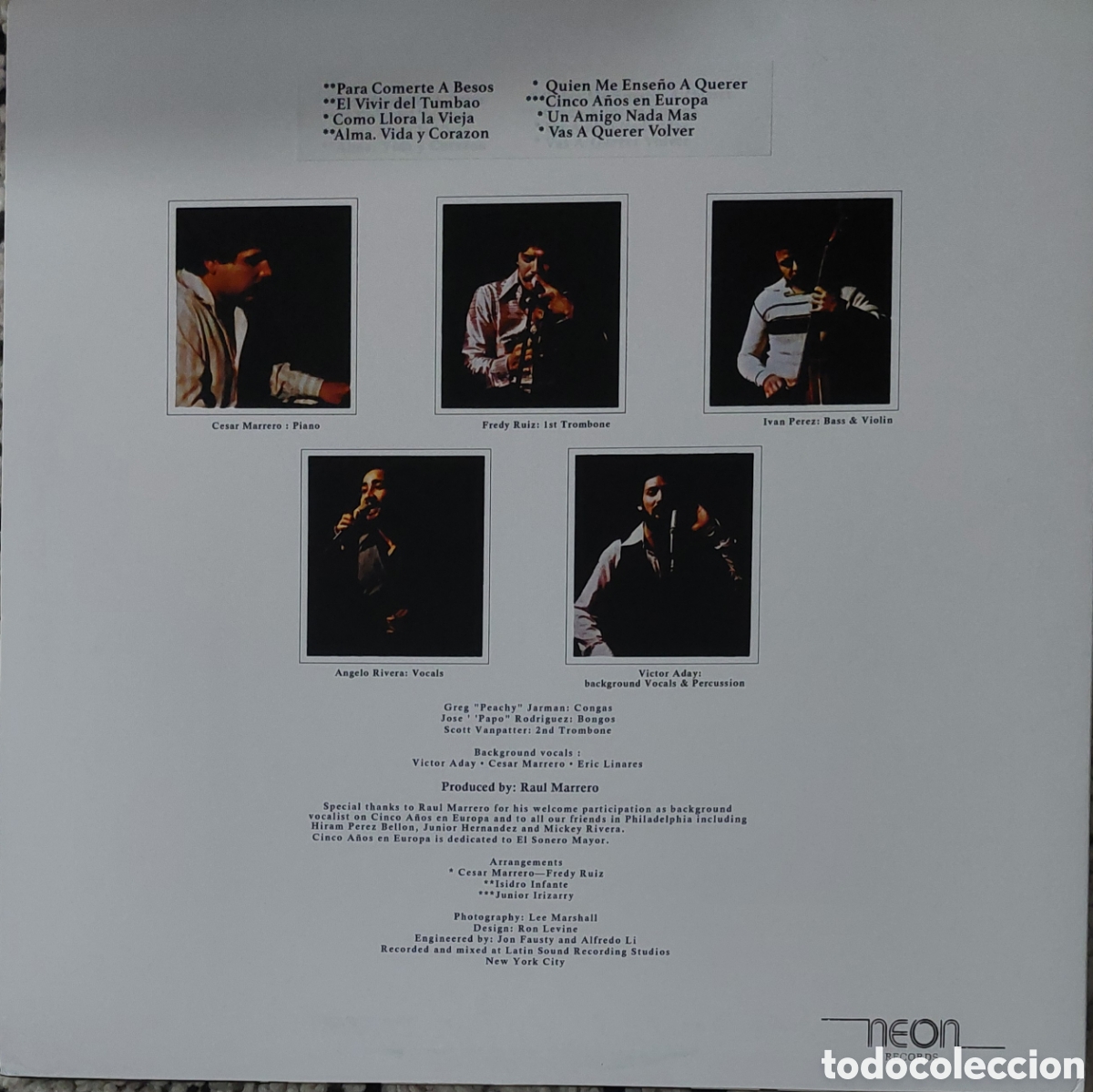 Discos de vinilo: Vinilo Salsa Orquesta La Paz - Foto 2