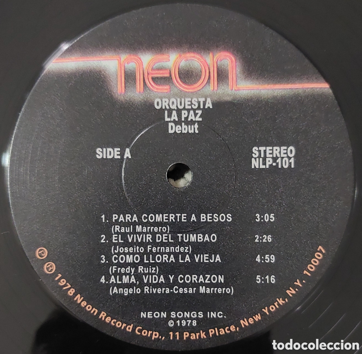 Discos de vinilo: Vinilo Salsa Orquesta La Paz - Foto 4