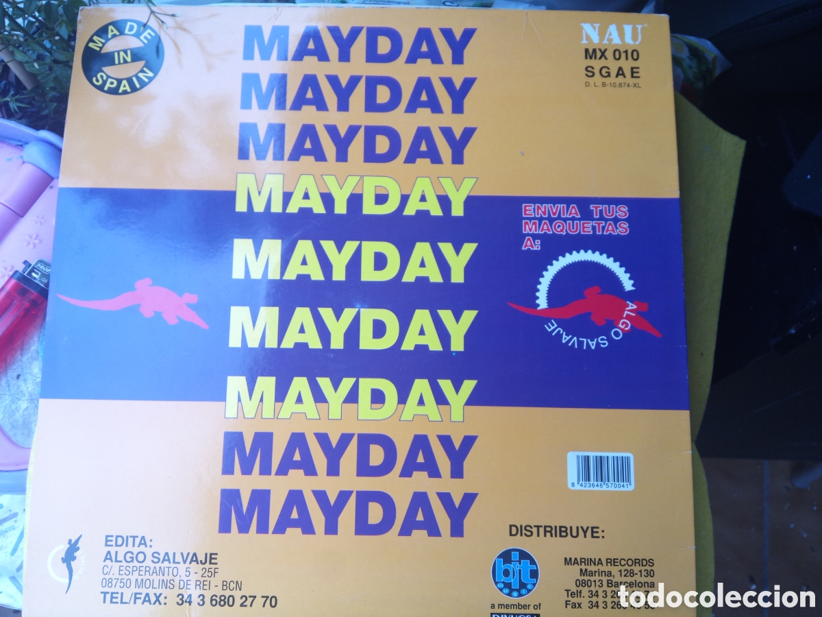 Discos de vinilo: mayday mayday mayday mayday - Foto 1