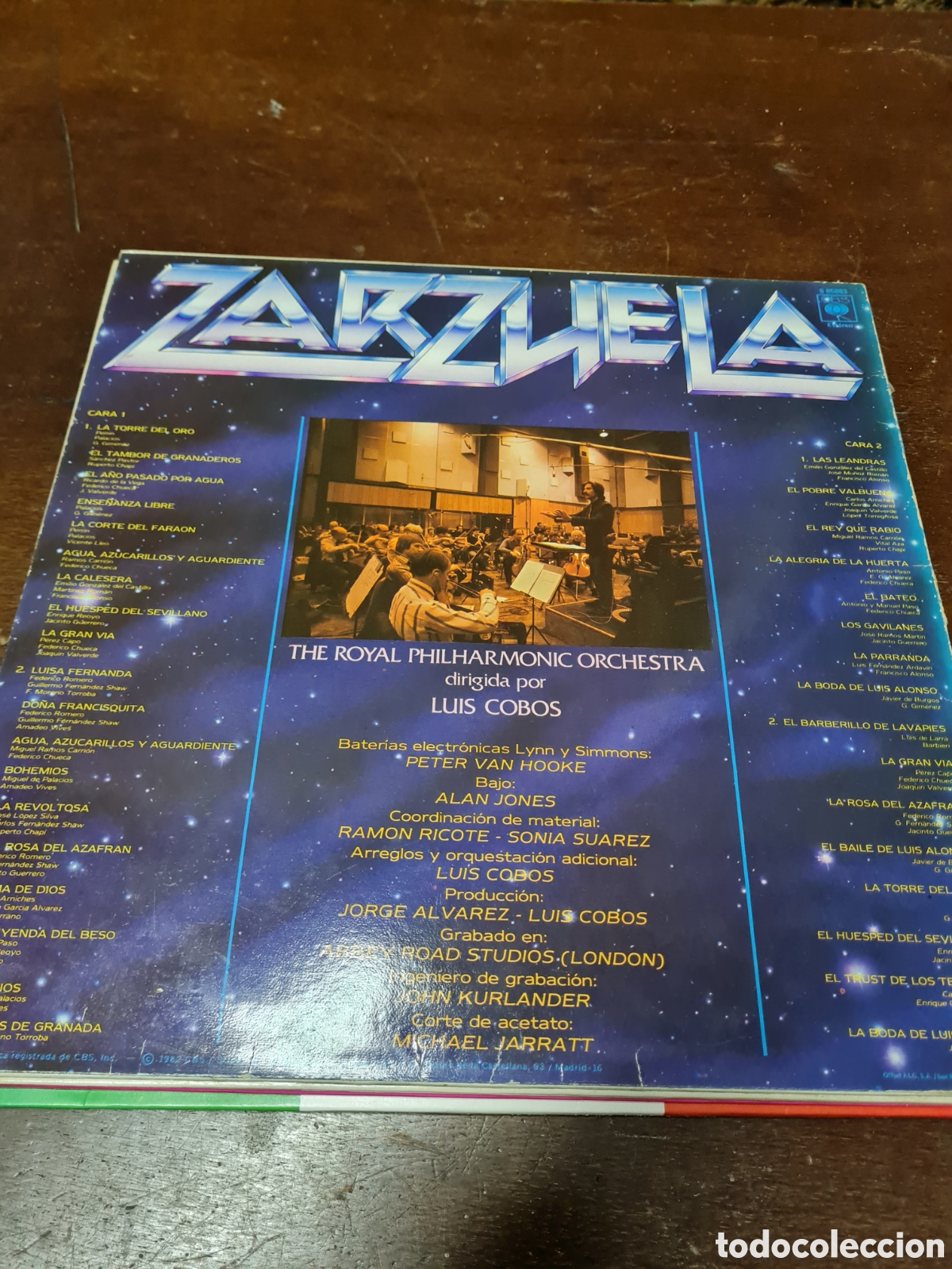 Discos de vinilo: 7 discos LUIS COBOS a&ntilde;os 80 - Foto 5