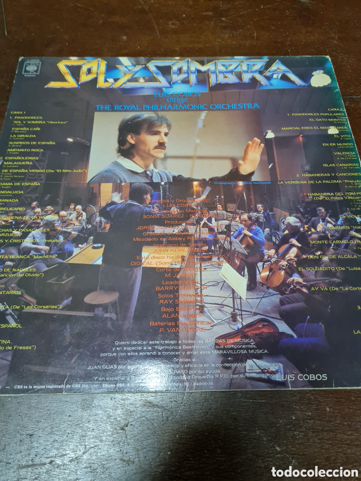 Discos de vinilo: 7 discos LUIS COBOS a&ntilde;os 80 - Foto 17
