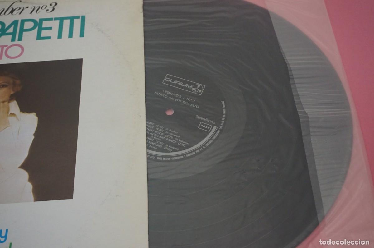 Discos de vinilo: LP - FAUSTO PAPETTI - SAX ALTO - Foto 2