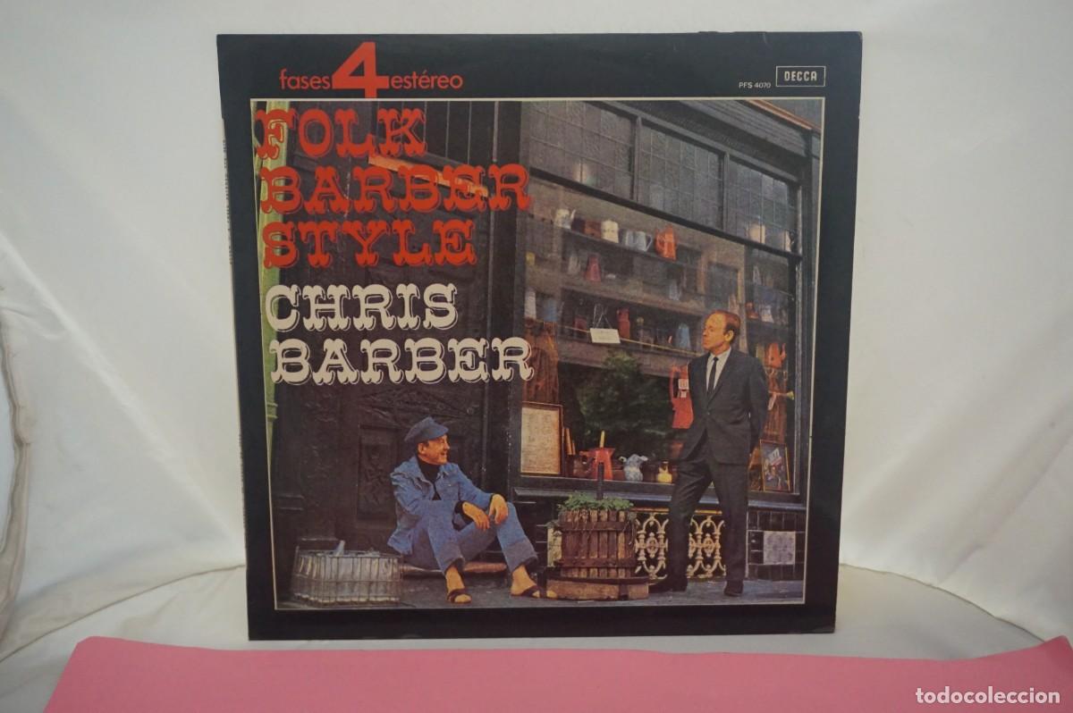 Discos de vinilo: LP - FOLK BARBER STYLE - CHRIS BARBER - Foto 1