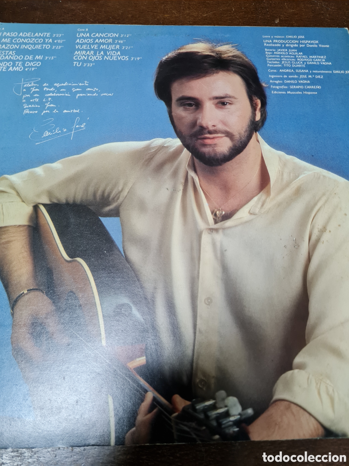 Discos de vinilo: 2lps Emilio Jose a&ntilde;os 80 - Foto 5