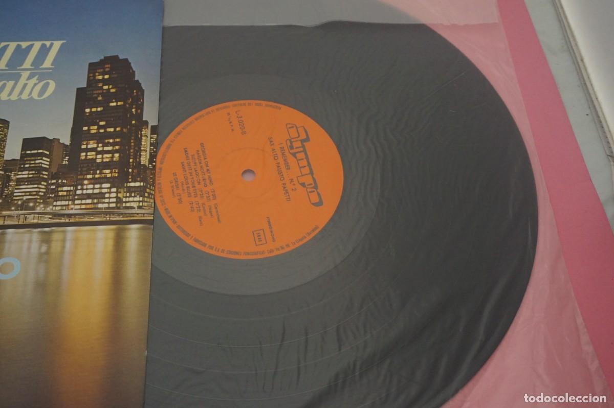 Discos de vinilo: LP - I REMEMBER... N&ordm; 2 - FAUSTO PAPETTI - SAX ALTO - Foto 2