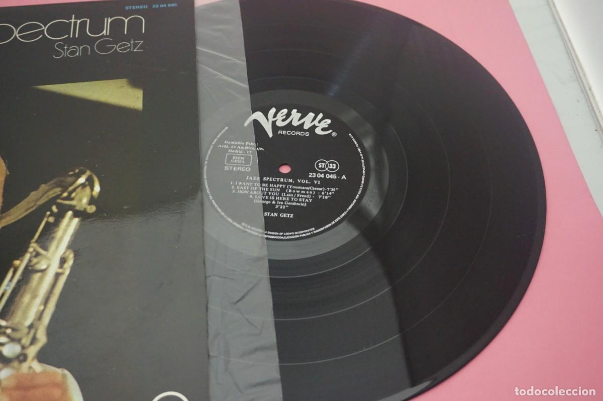 Discos de vinilo: LP - STAN GETS - JAZZ SPECTRUM VOL VI - Foto 2