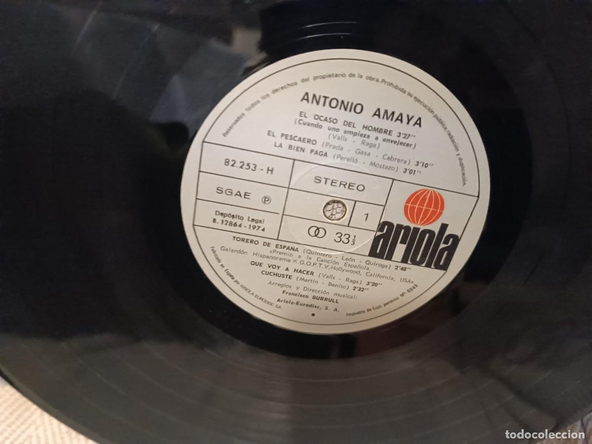 Discos de vinilo: Antonio Amaya........... - Foto 3