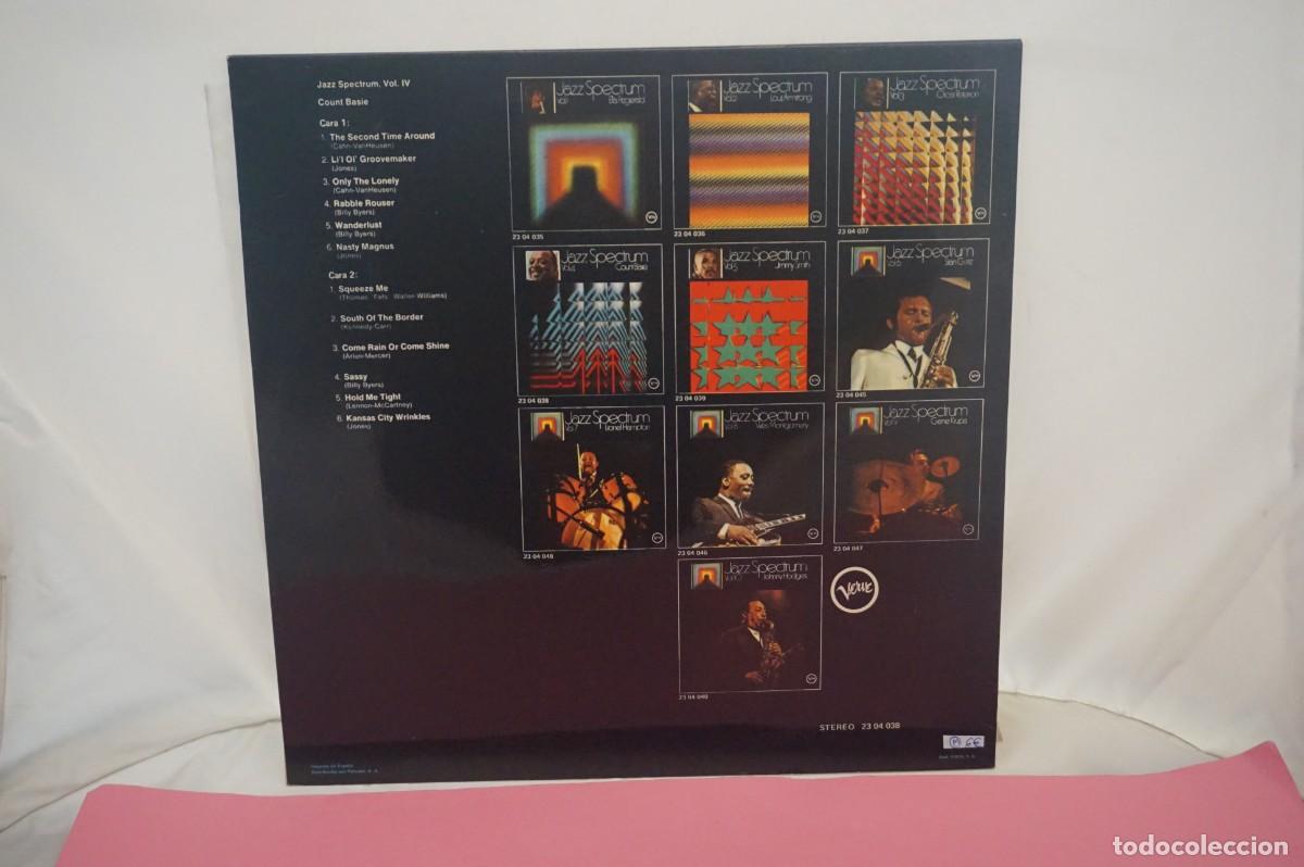 Discos de vinilo: LP - COUNT BASIE - JAZZ SPECTRUM VOL 4 - Foto 3