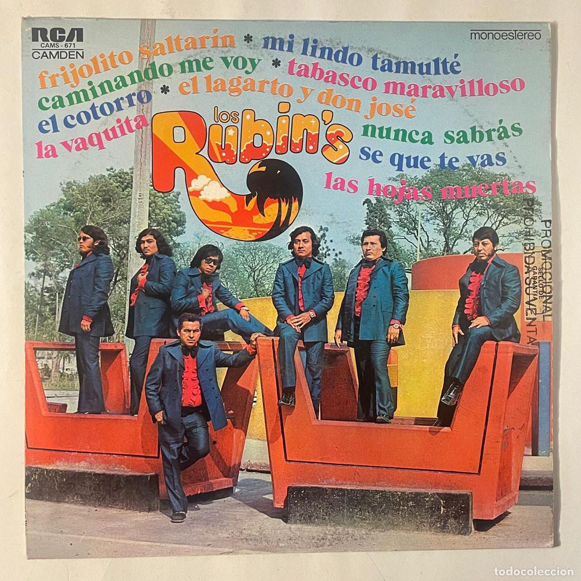 Disques de vinyle: LOS RUBIN'S / LOS RUBIN'S / LP RCA 1971 / MEXICO