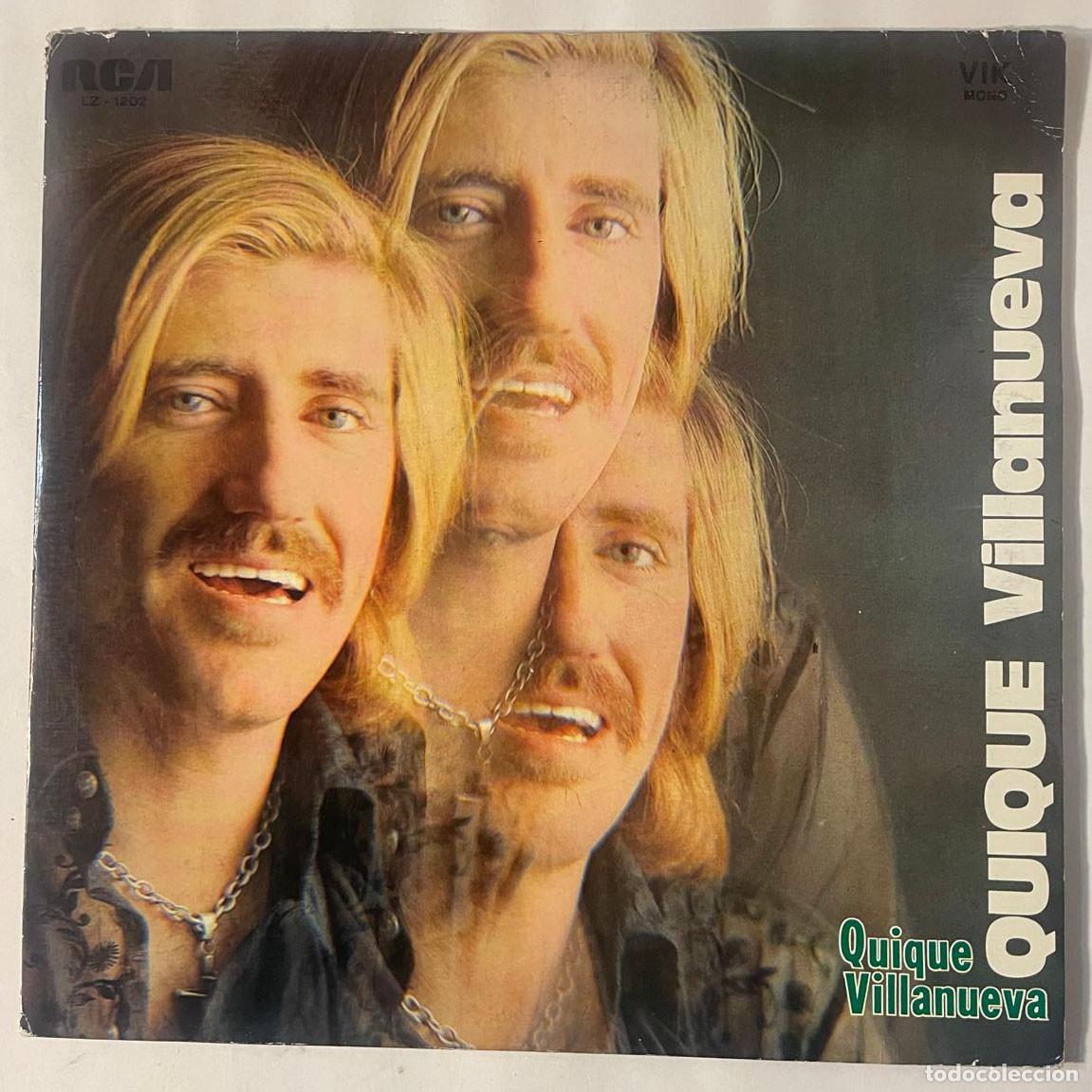 Disques de vinyle: QUIQUE VILLANUEVA / QUIQUE VILLANUEVA / LP RCA 1971 / ARGENTINA