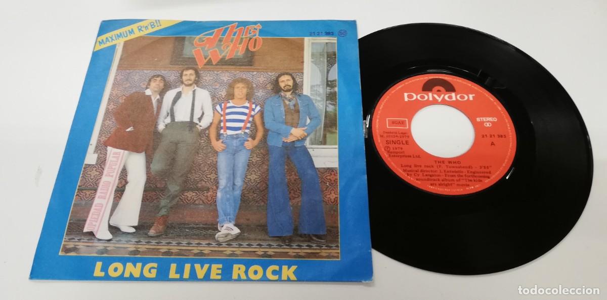 Discos de vinilo: SCO29-The Who - Long Live Rock (7&rdquo;, Single) - Foto 1