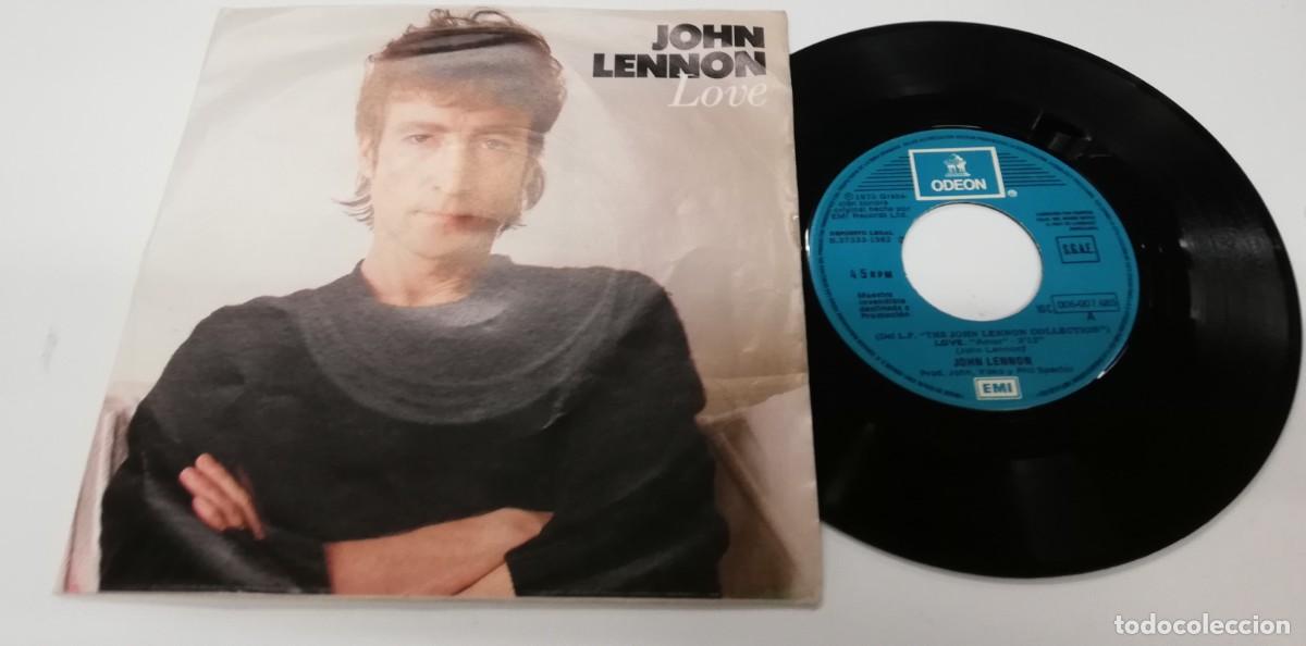 Discos de vinilo: SCO29-John Lennon - Love (7&rdquo;, Single, Promo) - Foto 1