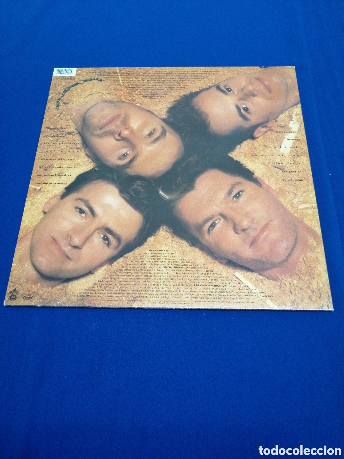 Discos de vinilo: CROWDED HOUSE - WOODFACE -( CAPITOL RECORDS) - Foto 2