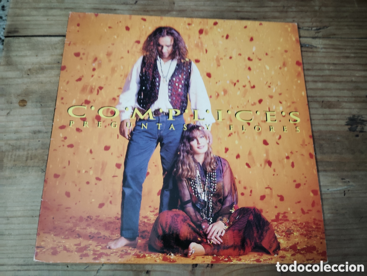 Discos de vinilo: COMPLICES - PREGUNTAS Y FLORES , 1993 - Foto 1