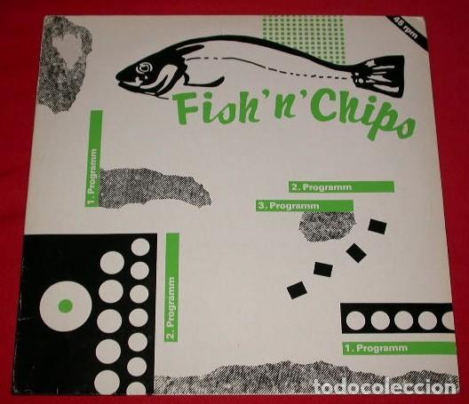 Discos de vinilo: Fish n chips maxi 45t VG+ EX - Foto 1