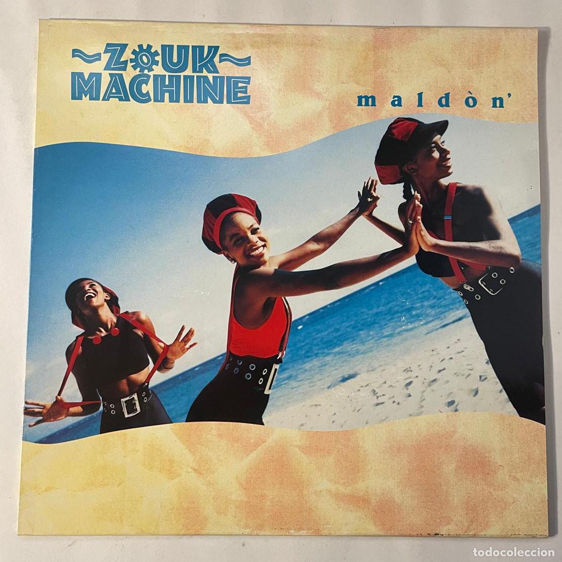 Discos de vinilo: ZOUK MACHINE / MALDON / LP ARIOLA 1990 / ESPA&Ntilde;A - Foto 1