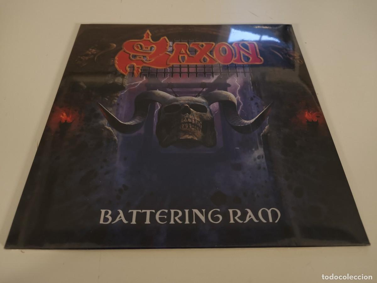 Discos de vinilo: VINILO DE SAXON - BATTERING RAM - LEER CONDICIONES DE VENTA - Foto 1