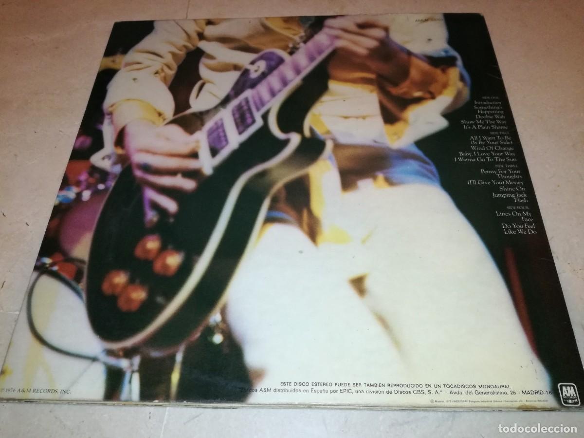 Discos de vinilo: PETER FRAMPTON-COMES ALIVE-DOBLE LP-ORIGINAL ESPA&Ntilde;OL 1976 - Foto 2