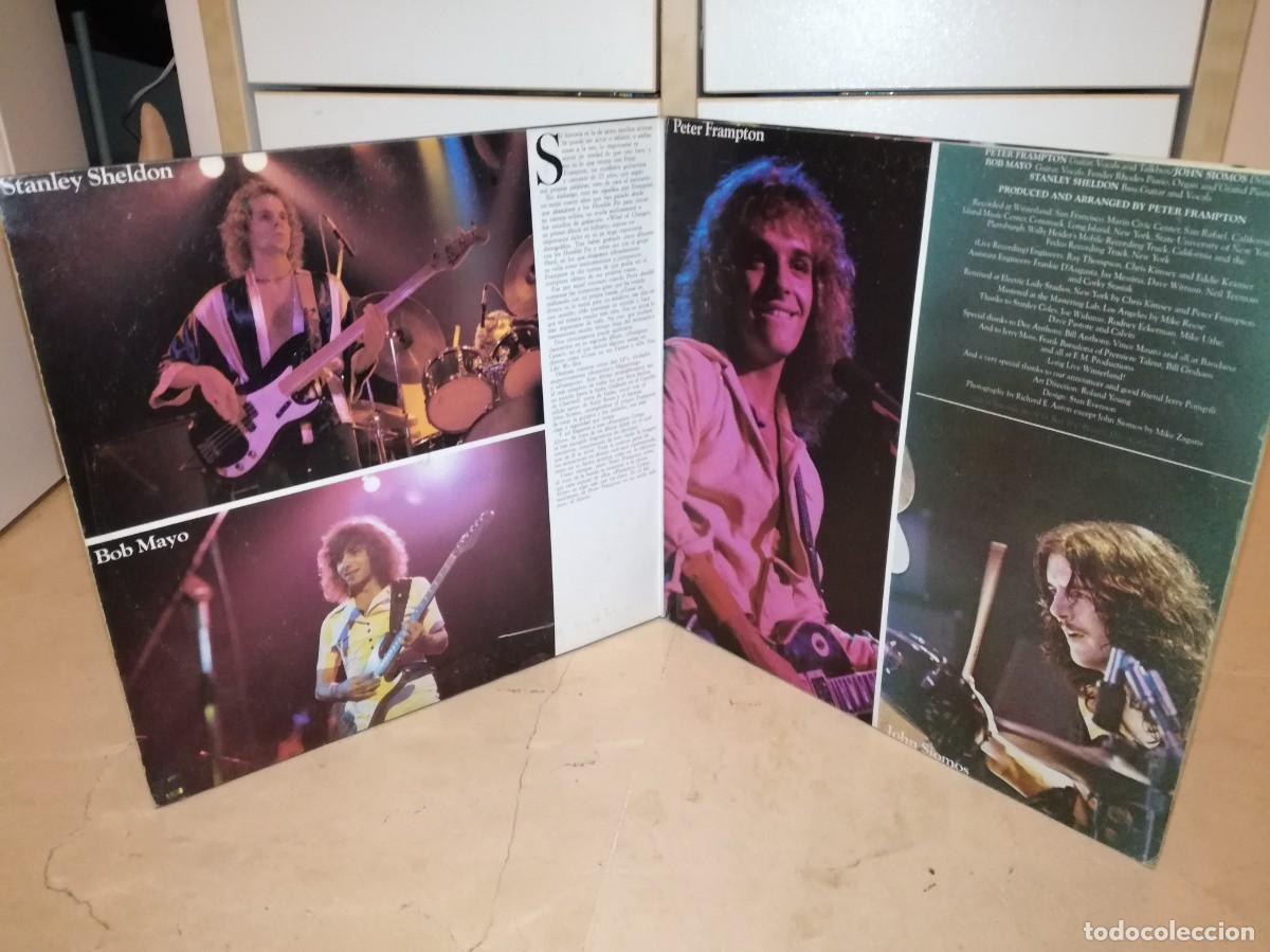 Discos de vinilo: PETER FRAMPTON-COMES ALIVE-DOBLE LP-ORIGINAL ESPA&Ntilde;OL 1976 - Foto 3
