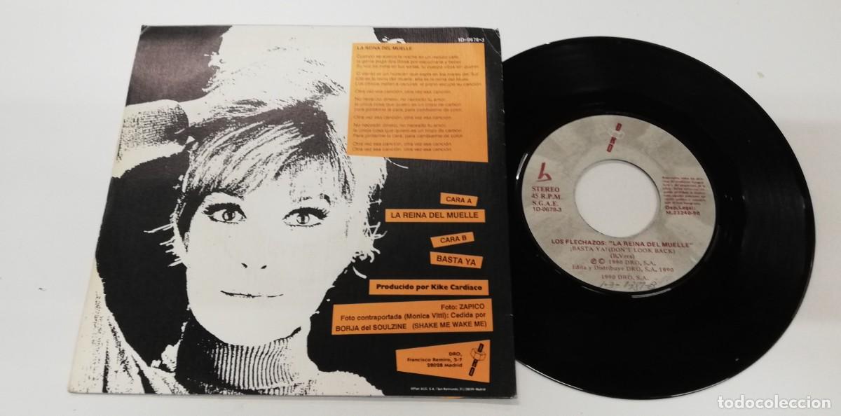 Discos de vinilo: SCO35-Los Flechazos - La Reina Del Muelle (7&rdquo;, Single) - Foto 2