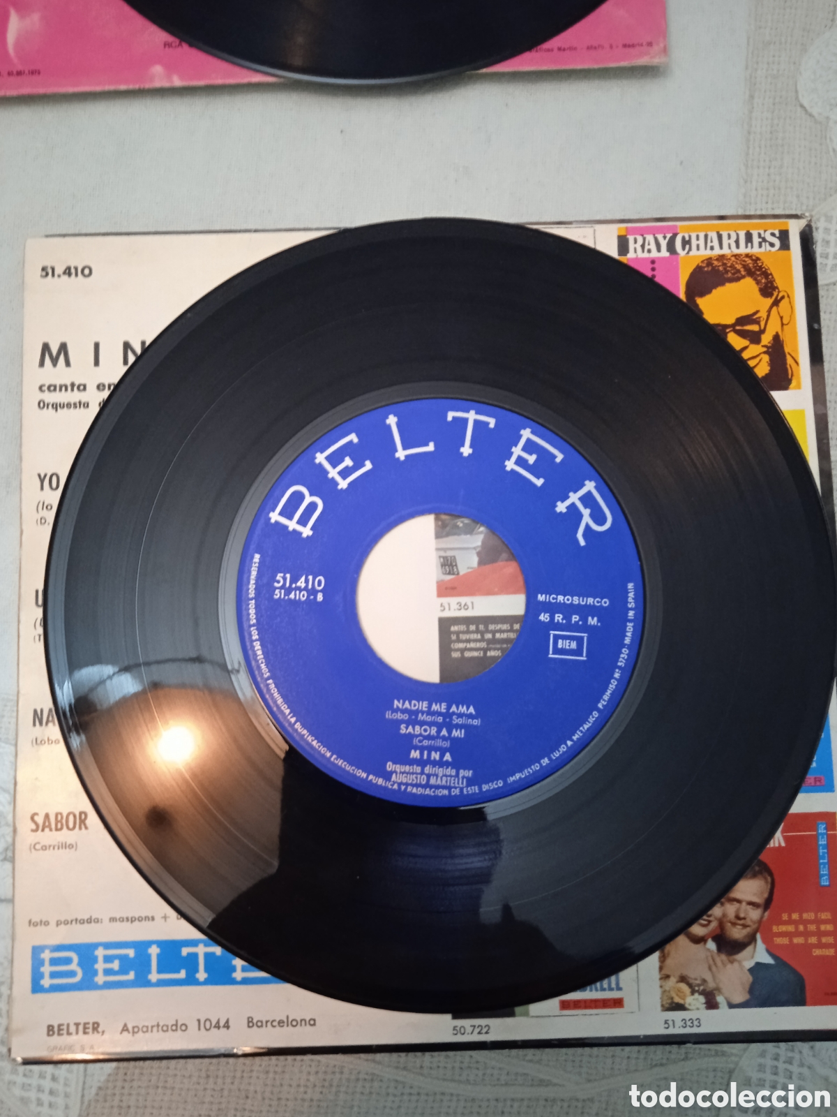 Discos de vinilo: MINA / YO SOY LA QUE SOY+3 / 1964 / EP - Foto 3