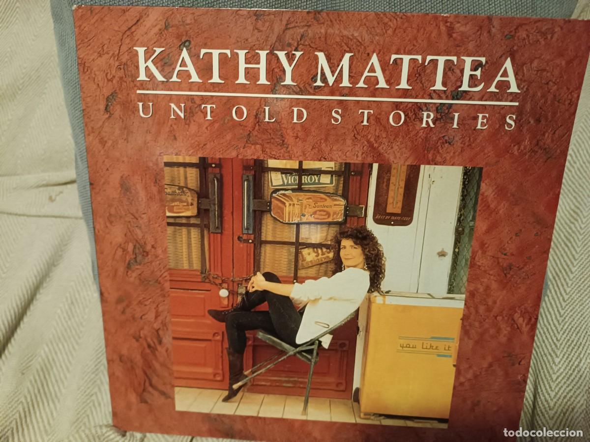 Discos de vinilo: Kathy Mattea Untolo Stories - Foto 1