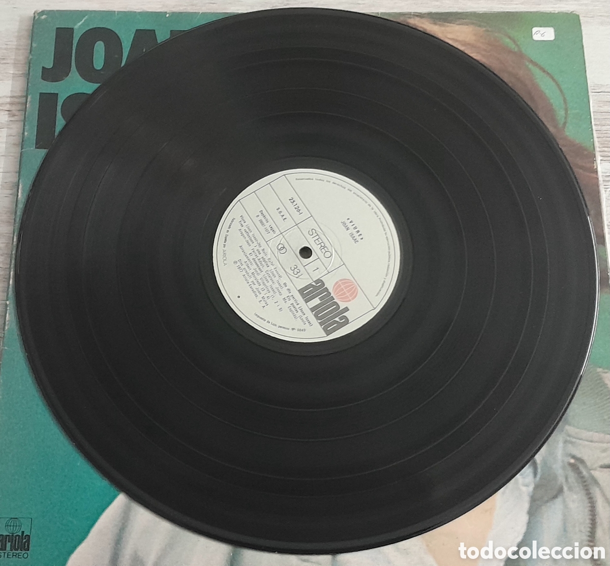 Discos de vinilo: JOAN ISAAC - VIURE - GATEFOLD - ARIOLA 1977 - Foto 3