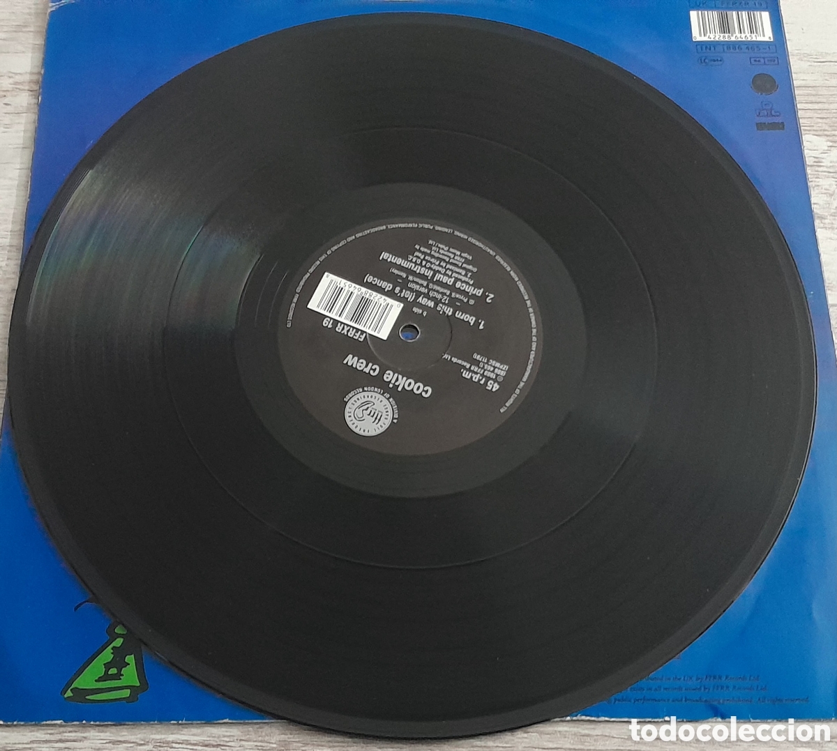 Discos de vinilo: COOKIE CREW - REMIX - 1989 FFRR RECORDS - Foto 4