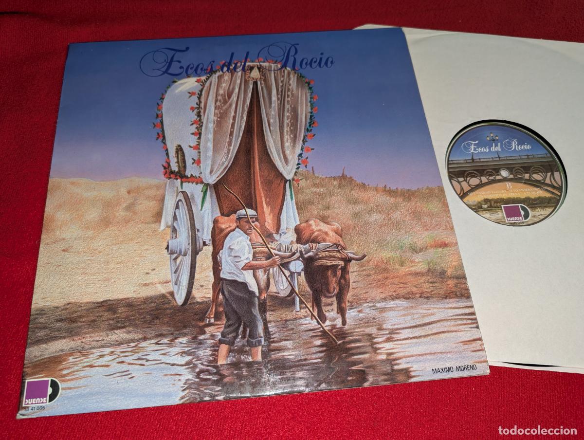 Discos de vinilo: ECOS DEL ROCIO LP 1987 Duende MAXIMO MORENO - Foto 1