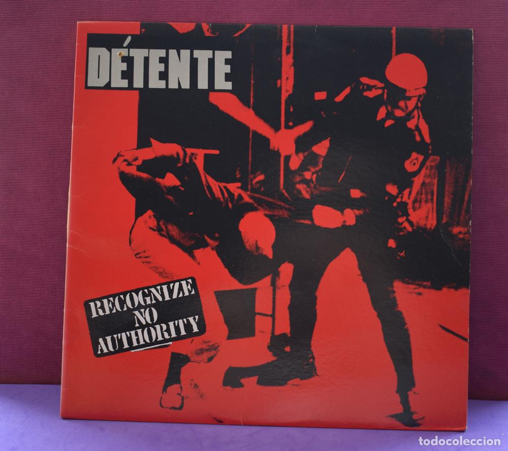 Discos de vinilo: D&eacute;tente &lrm;&ndash; Recognize No Authority - LP CANADA 1986 - THRASH - Foto 3