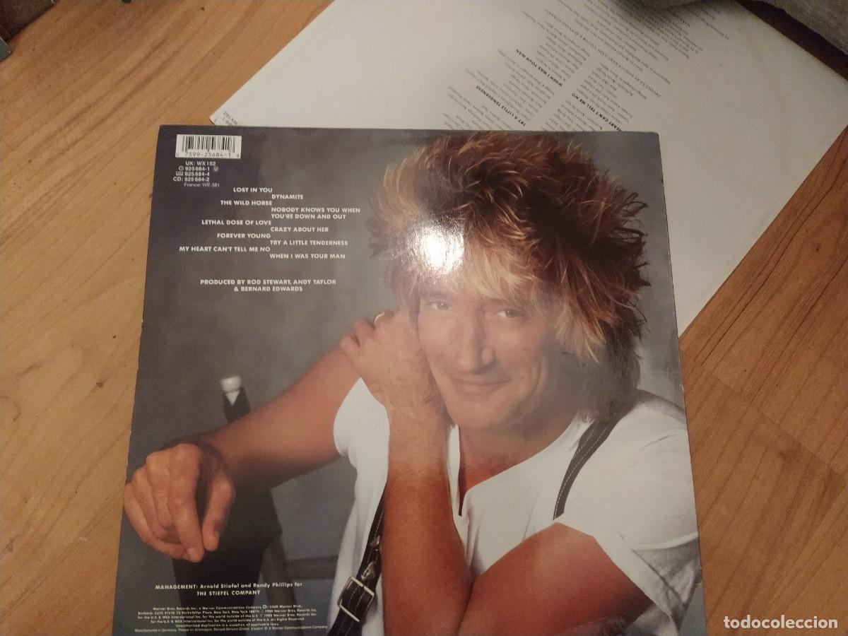 Discos de vinilo: ROD STEWART lp original con encarte - Foto 2