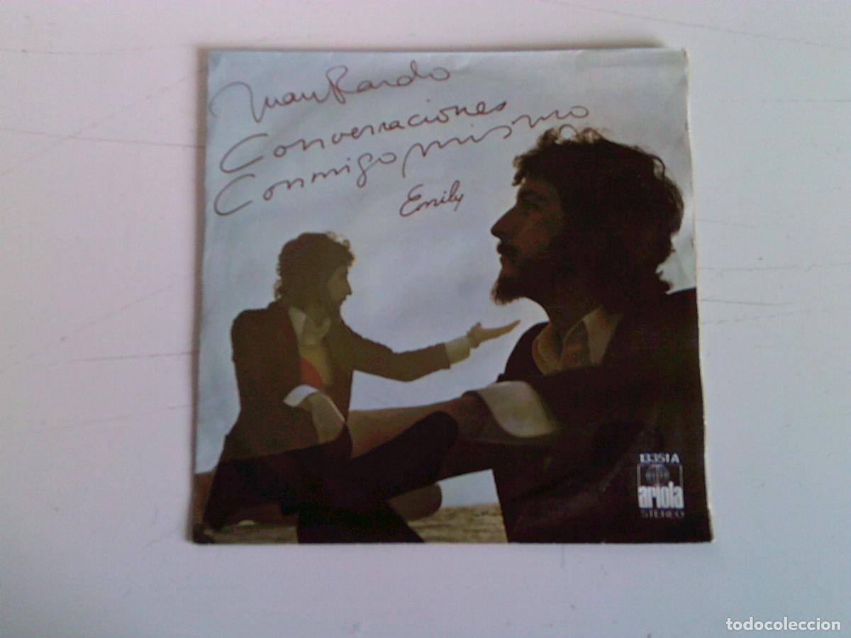 Discos de vinilo: Single Juan Pardo Conversaciones con uno mismo - Foto 1