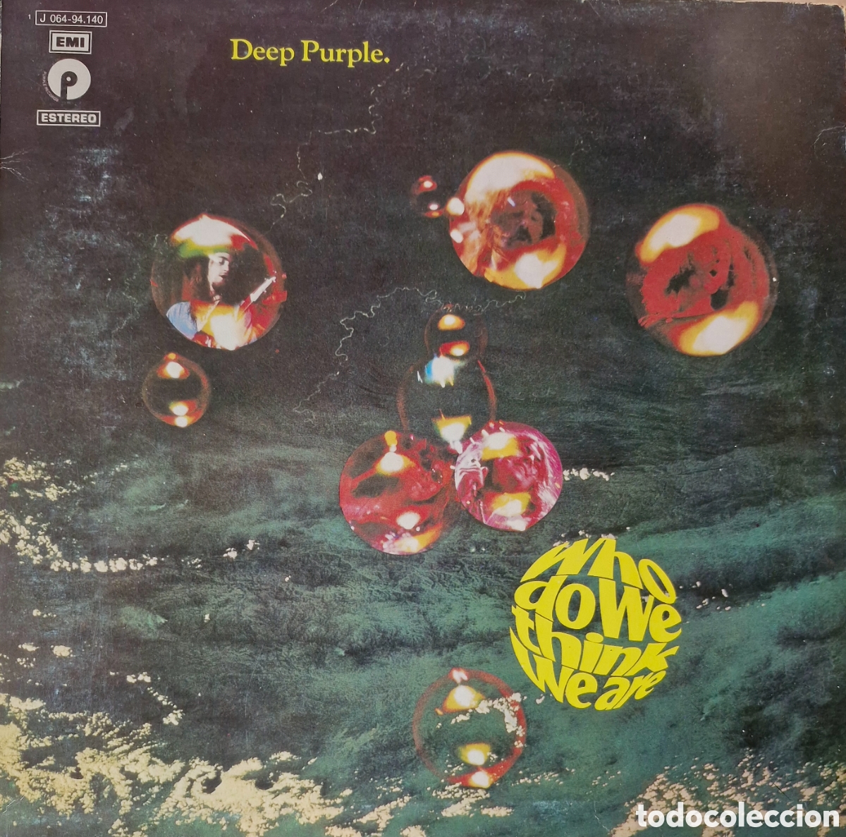 Discos de vinilo: DEEP PURPLE WHO DO WE THINK WE ARE LP - Foto 1