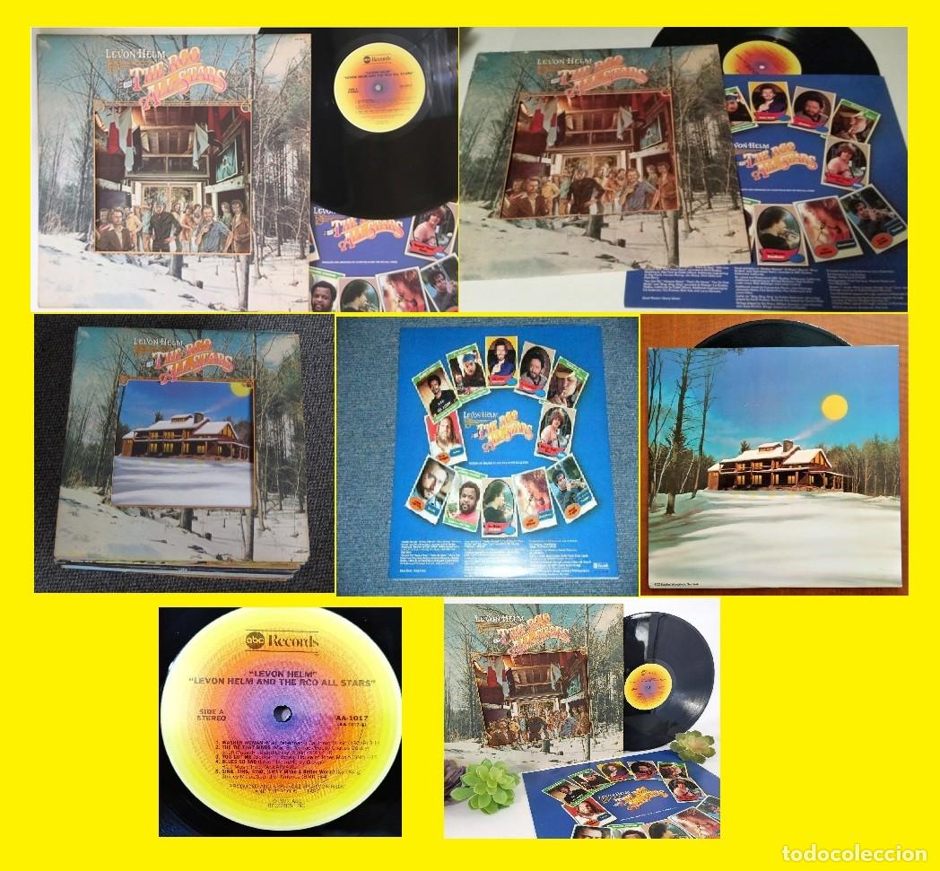 Discos de vinilo: THE BAND, LEVON HELM and the rco all stars 77 SUPER 1&ordf; EDIC ORIG UJAPAN + ENCARTE, INSERTO IMPECABLE