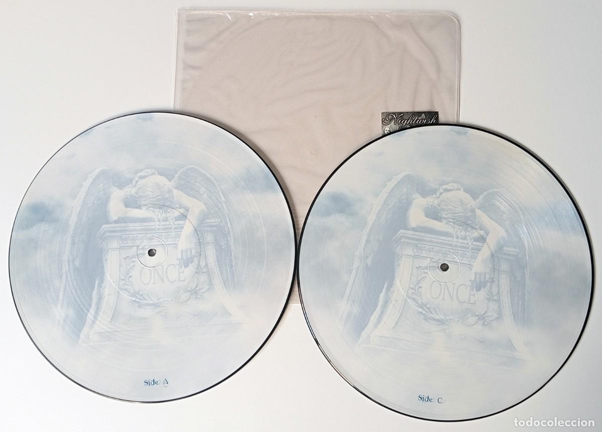Discos de vinilo: LP NIGHTWISH - ONCE (DOBLE PICTURE DISC) - Foto 4