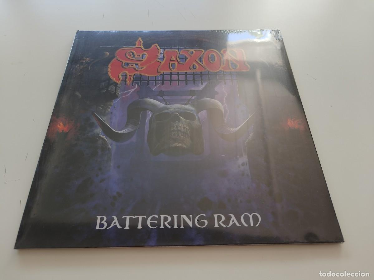 Discos de vinilo: VINILO DE SAXON - BATTERING RAM - LEER CONDICIONES DE VENTA - Foto 1