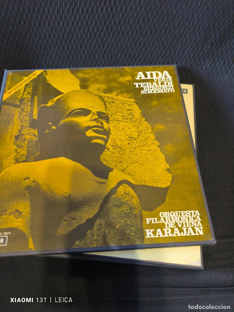 Discos de vinilo: Verdi. Aida. Tebaldi. Karajan. vinilo - Foto 1
