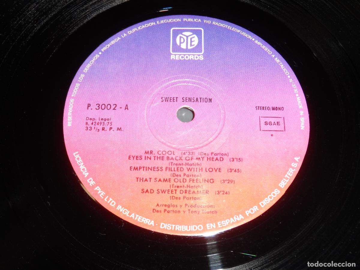 Discos de vinilo: SWEET SENSATION - MR COOL (SPAIN 1975) - Foto 3