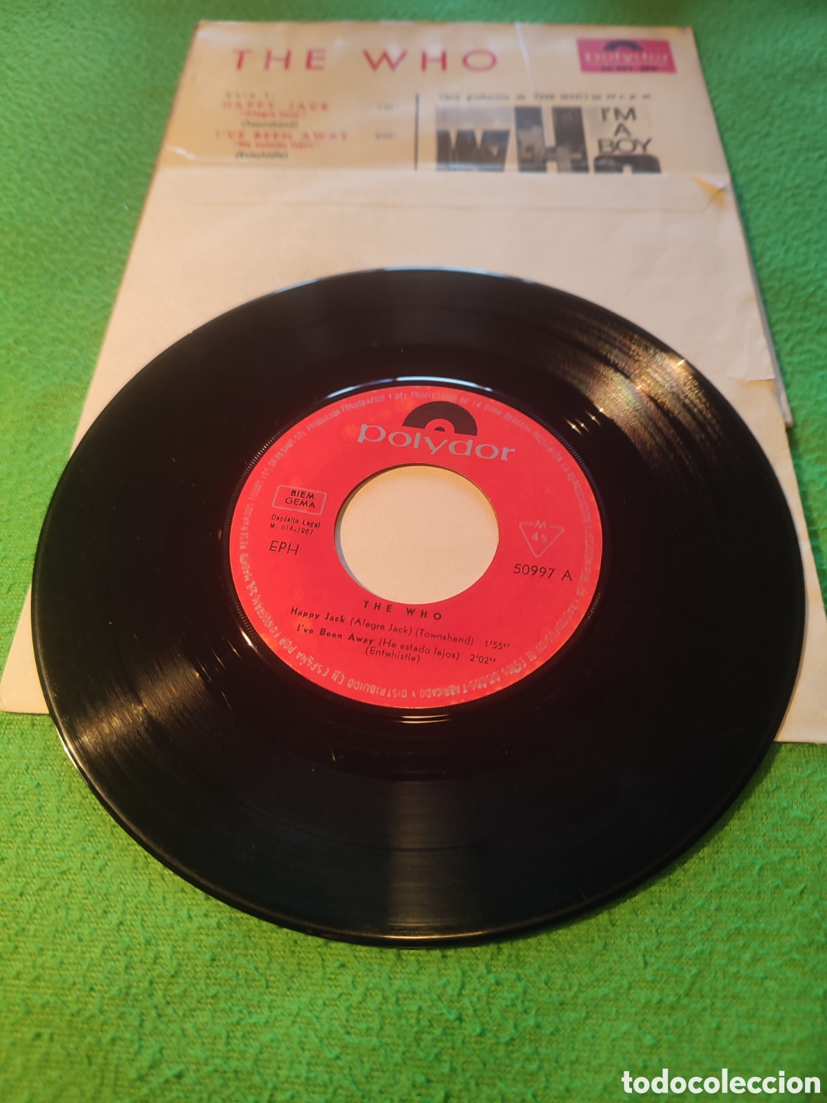 Discos de vinilo: The Who - Happy Jack + 3 1967 - Foto 3