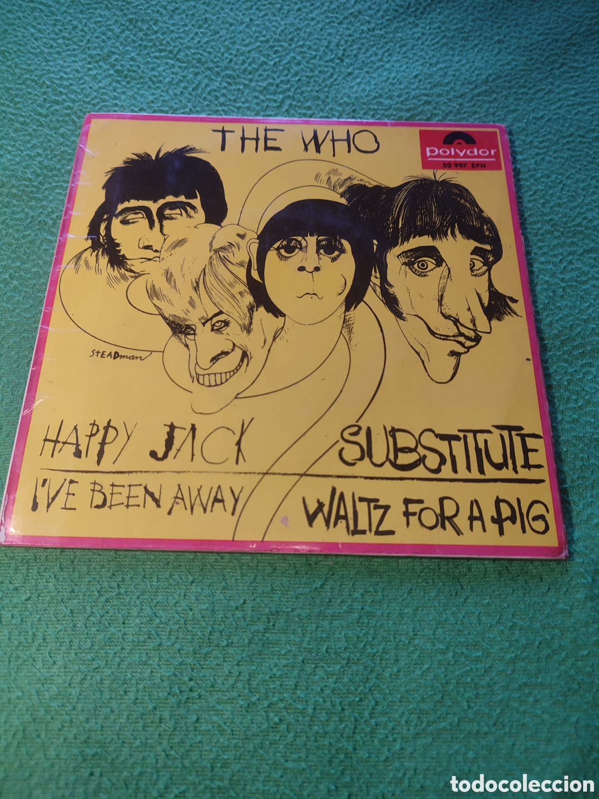 Discos de vinilo: The Who - Happy Jack + 3 1967 - Foto 1