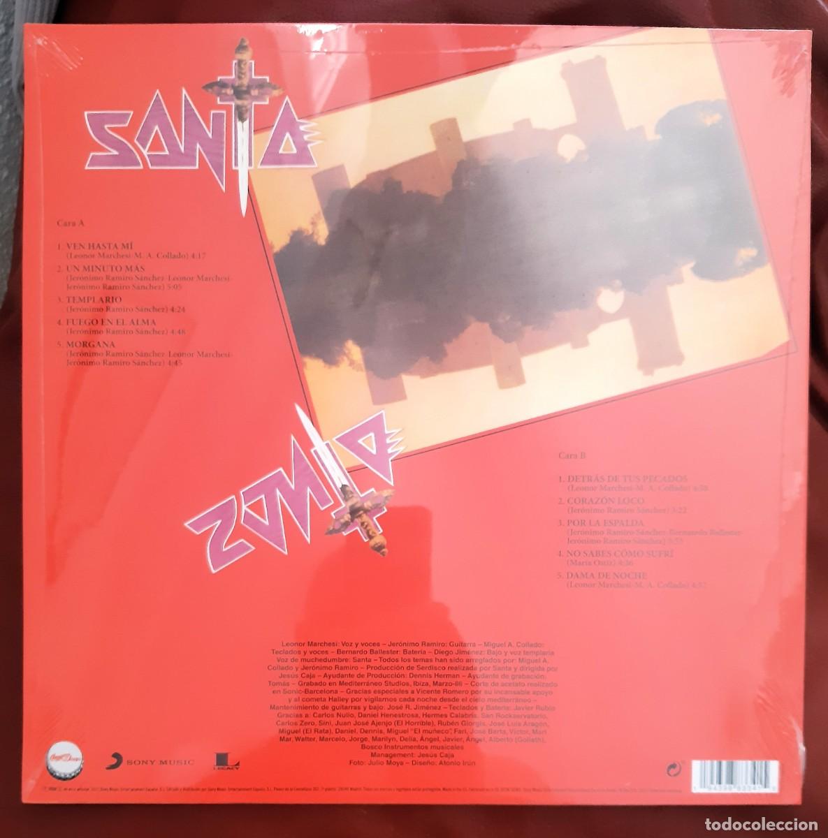 Discos de vinilo: SANTA - TEMPLARIO LP - Foto 2