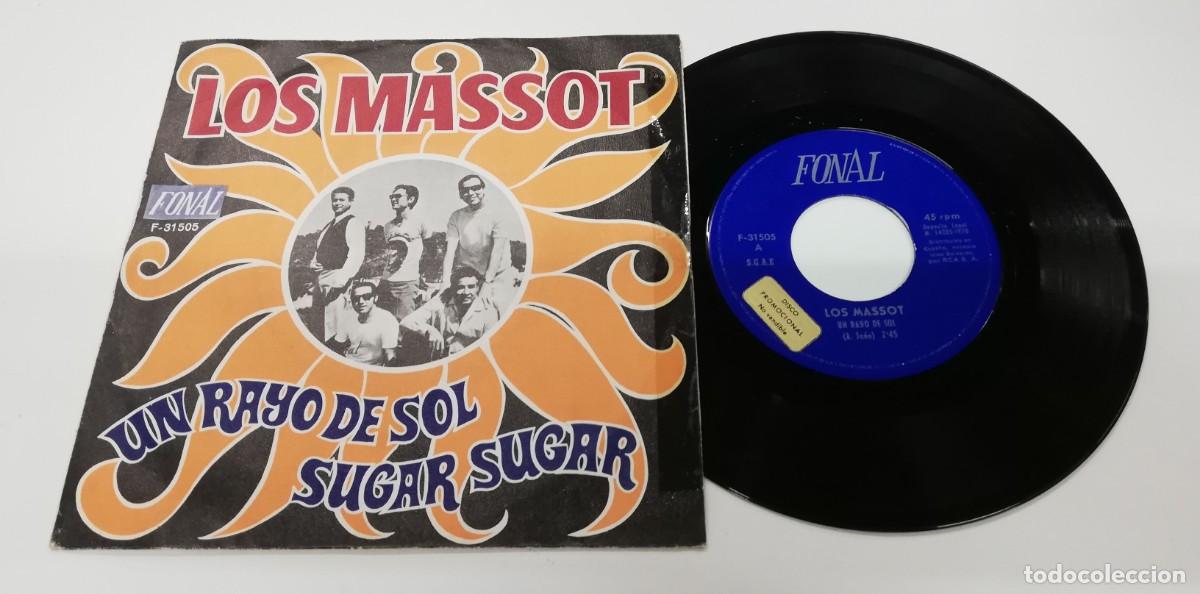 Discos de vinilo: SCO35-Los Massot - Un Rayo De Sol (7&rdquo;, Single) - Foto 1