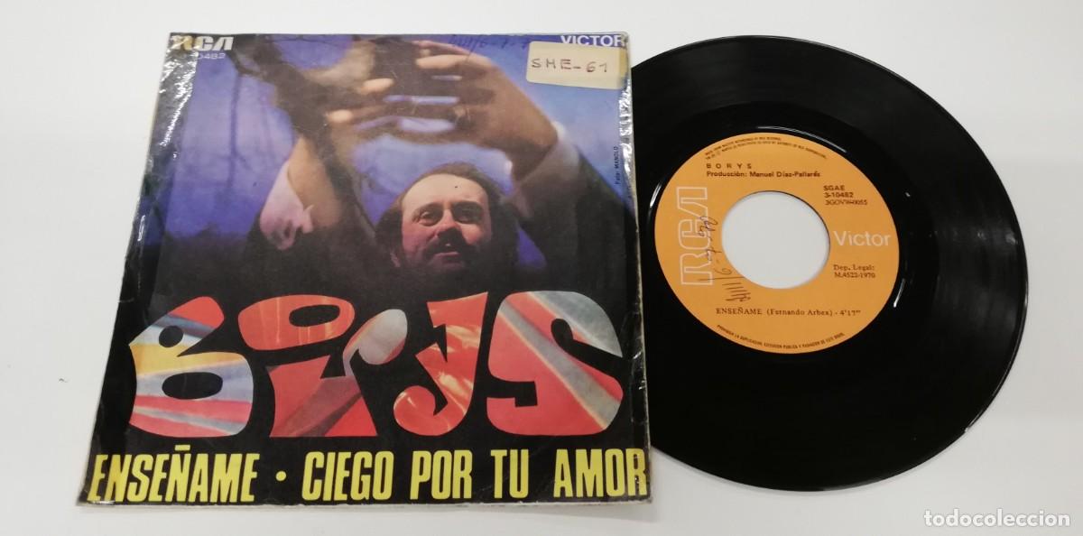 Discos de vinilo: SCO35-Borys - Ense&ntilde;ame (7&rdquo;) - Foto 2