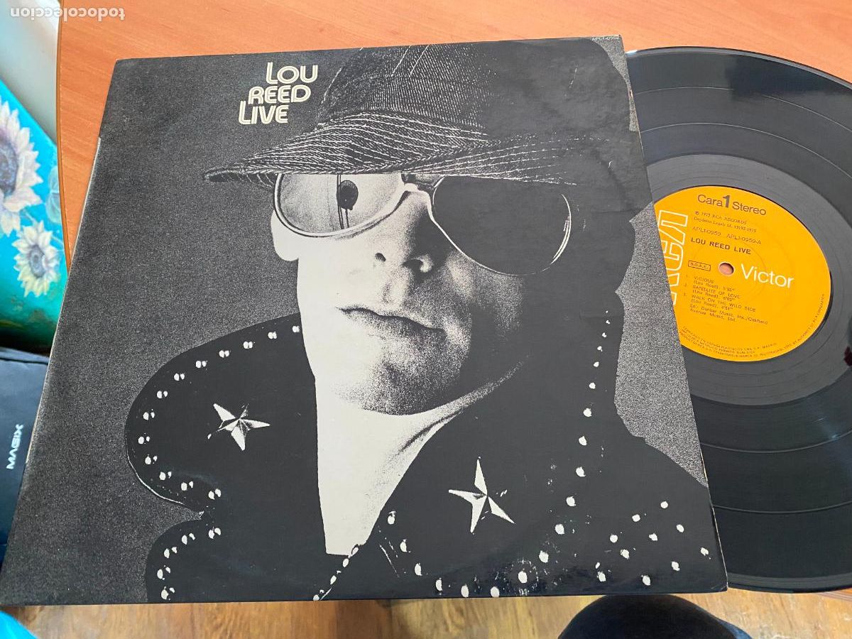 Discos de vinilo: LOU REED (LIVE) LP ESPA&Ntilde;A (B-52) - Foto 1